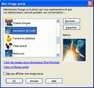 image perso msn