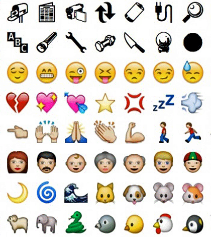 émoticones msn messenger