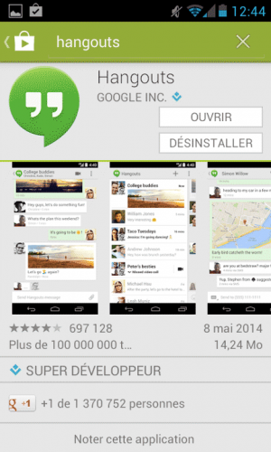 Hangouts - Android
