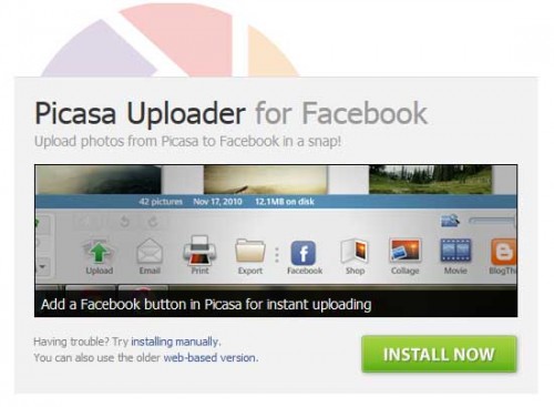 Picasa Uploader