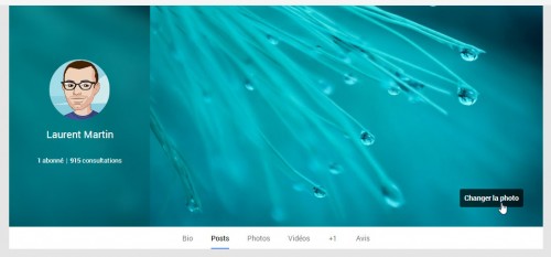 Google+ - changer la photo