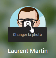 Changer la photo de profil