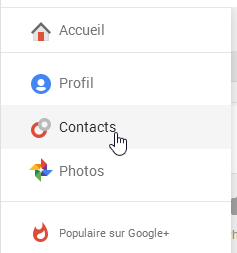 Google+ - Contacts