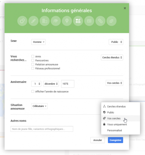 Google+ - Informations générales